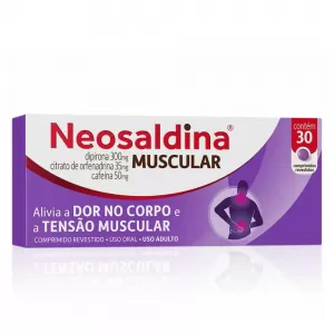 NEOSALDINA MUSCULAR C/30 CPR REVESTIDO - 800023372988