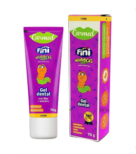 CARMED GEL DENTAL C/FLUOR 70G FINI MINHOCA - 800023372396