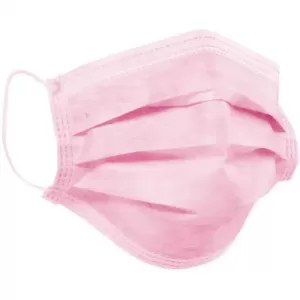 MASCARA DESCARTAVEL INFANTIL ROSA (XIN XIN) C/10 SOL MILL - 800005049690