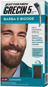 GRECIN 5 BARBA E BIGODE CASTANHO - 36423