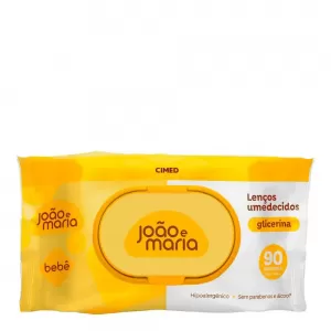 LENCO UMEDECIDO JOAO E MARIA C/90 C/ FRAGANCIA - 800024527552