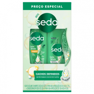 SHAMPOO SEDA CACHOS 300ML+CONDICIONADOR 190ML - 800030576333