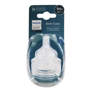 BICO MAMADEIRA AVENT ANT.COLICA 3.0 C/2 T2 - 1M+ - 800021063798
