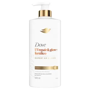 CONDICIONADOR DOVE UV REPAIR GLOW+FERULICO PUMP 600ML - 800031997561
