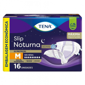 TENA FRALDA SLIP NOTURNA L16P14 M - 800028333310