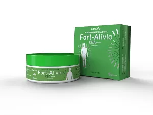 POMADA MASSAGEADORA FORTALIVIO C/150G C/ CANABIS - 800022389414