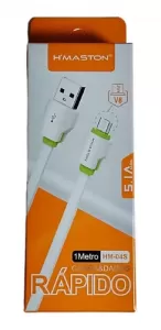 CABO DE CELULAR V8 CABLE FAST 5.1A 100CM - 800024094037