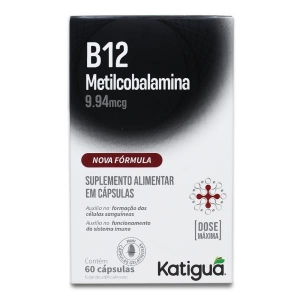 VITAMINA B12 METILCOBALAMINA DOSE MAXIMA C/60 CPS KATIGUA - 800021055431