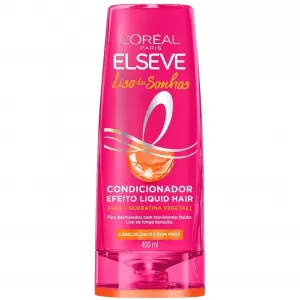 CONDICIONADOR ELSEVE LISO DOS SONHOS SUPER ALINHADOR 400ML - 800023213009