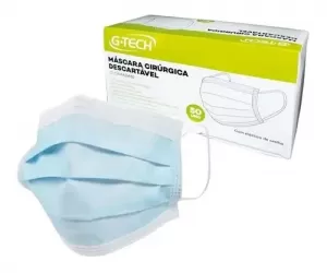 MASCARA CIRURGICA C/50UN G-TECH - 800024570878