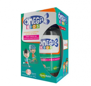 OMEGA 3 KIDS 450MG C/60 CAPS QUALYNUTRI - 800027854042