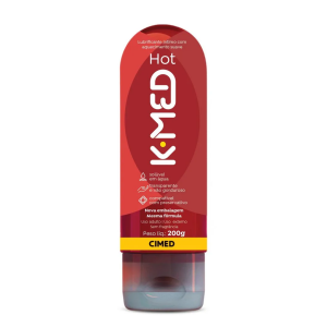 Gel Lubrificante Íntimo K-Med Hot 200ml