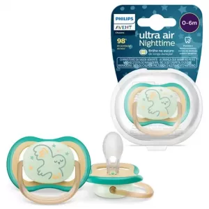 CHUP.AVENT ULT.AIR 0 A 6 MESES BEGE CORUJA BRILHA NO ESCURO - 800024178892