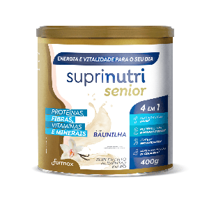 SUPRINUTRI SENIOR PO BAUNILHA 400G FARMAX - 800023367680