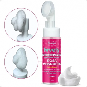 MOUSSE FACIAL LOVELY  ROSA MOSQUETA 150ML - 800026275863