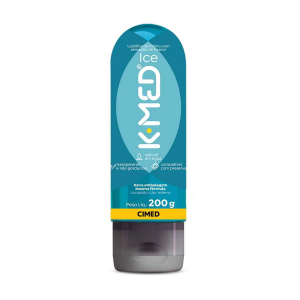 Lubrificante Íntimo Ice K-Med Frasco 200g