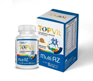 TOP VIT CAPSULAS MULTI AZ 500MG x 60