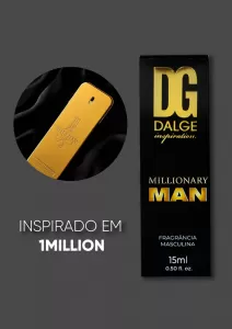 PERFUME DALGE MILLIONARY MAN 15ML - 800024151659