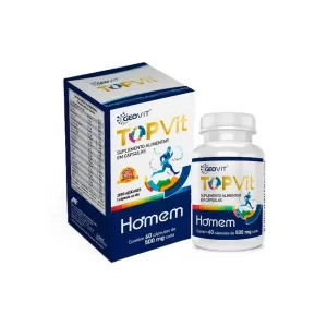 TOP VIT CAPSULAS HOMEM 500MG x 60