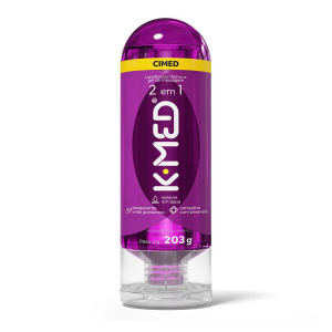 Lubrificante íntimo K-Med 2 Em 1 200ml