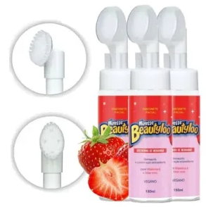 MOUSSE FACIAL LOVELY  BEAUTYLOO MORANGO 150ML - 800026276014