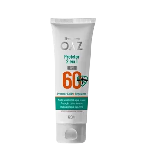PROTETOR SOLAR OAZ 2X1 REPELENTE FPS 60 120ML - 800021994517