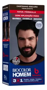 BIOCOLOR TINT HOMEM BOZZANO TON CAST ESCURO - 800019633811