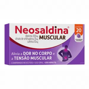 NEOSALDINA MUSCULAR C/20 CPR REVESTIDO - 800023372968