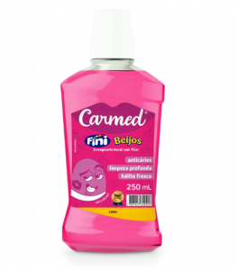 CARMED ENXAGUANTE BUCAL 250ML SABOR BEIJOS - 800022799961