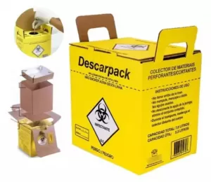 CAIXA COLETORA DESCARPACK PERFURANTE CORTANTE 7 LITROS - 800018798625