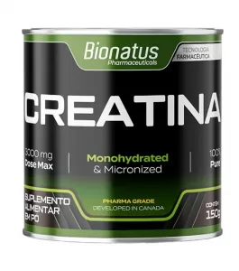 CREATINA MONOHYDRATED 150G BIONATUS - 800023087203