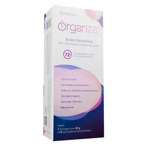 ORGANZA GEL HIDRATANTE 30G C/10 APLICADOR VAGINAL - 800024848737