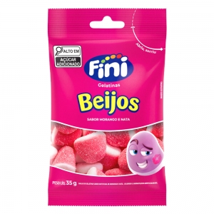 FINI BEIJOS MORANGO E NATA 35G - 800020384314