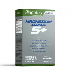 MAGNESIO MAGNESIUM SOURCE C/60 CPS BIONATUS - 800026421523