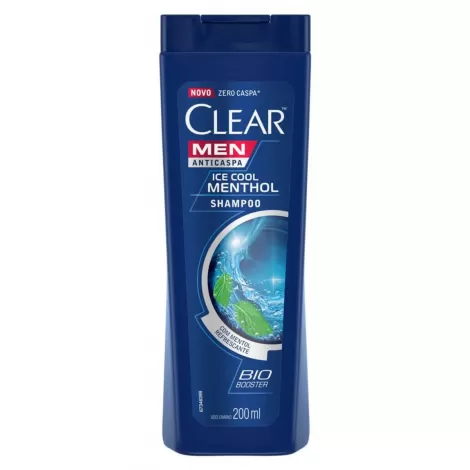 SHAMPOO CLEAR ANTICASPA MEN ICE COOL MENTHOL 200ML - 800020401467