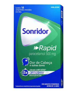 SONRIDOR RAPID 500MG C/10 CPR - 800023778267