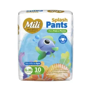 FRALDA DE PISCINA MILI LOVECARE P/ G-XG C/10 - 800023763646