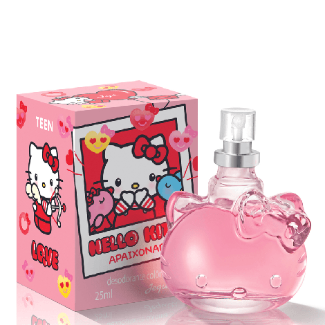 COLONIA JEQUITI HELLO KITTY APAIXONADA 25ML - 800023844557