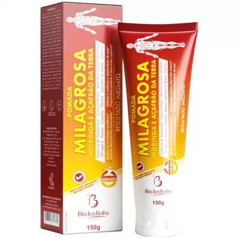 POMADA MASSAGEADORA MILAGROSA 150G BIOINSTINTO - 800016925589