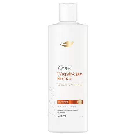 SHAMPOO DOVE UV REPAIR GLOW+FERULICO 370ML - 800031997282