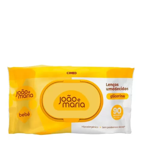 LENCO UMEDECIDO JOAO E MARIA C/90 C/ FRAGANCIA - 800024527552