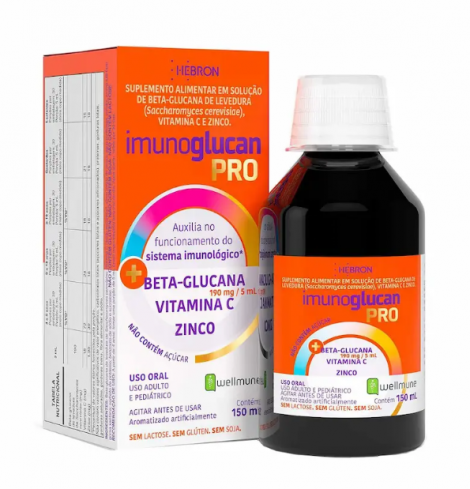 IMUNOGLUCAN PRO ORAL 150ML - 800022386330
