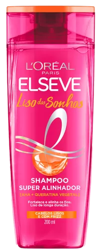 SHAMPOO ELSEVE LISO DOS SONHOS SUPER ALINHADOR 200ML - 800023213050