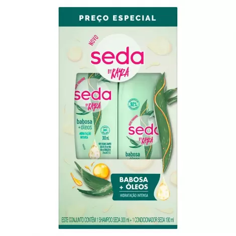 SHAMPOO SEDA+COND BABOSA 325ML KIT - 800022808599