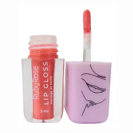 BATOM MAKE LIP GLOSS FLAME RUBYROSE HB82342 - 800024736650