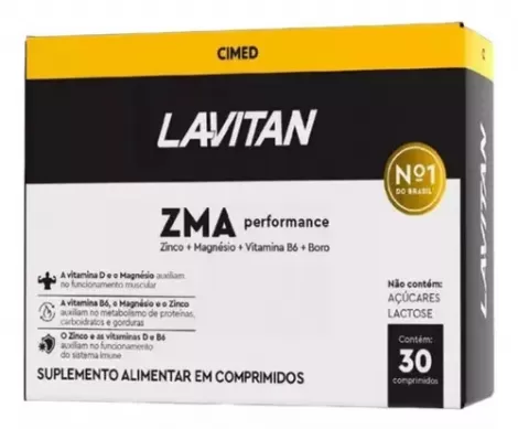 LAVITAN ZMA PERFORMANCE C/30 CAPS - 800021404547