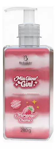 CREME HIDRATANTE MIX GLOW GIRL MORANGO - 800024280478