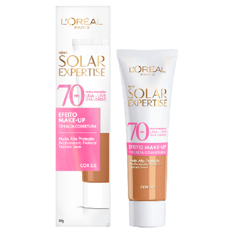 PROTETOR SOLAR EXPERTISE EFEITO MAKEUP 3.0 LOREAL - 800025310610