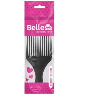 PENTE AFRO DE PLASTICO BELLESA - 800000985507
