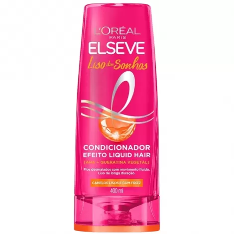 CONDICIONADOR ELSEVE LISO DOS SONHOS SUPER ALINHADOR 400ML - 800023213009